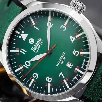  Tutima Grand Classic Flieger Automatic Grand NEW FULL SET 