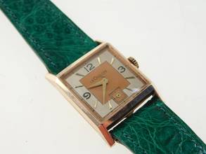  Jaeger-LeCoultre Classic Le Coultre - Rare Vintage 18K Pink Gold - Classic Watch Kaliber 428/2 frühe Le Coultre Herrenuhr 