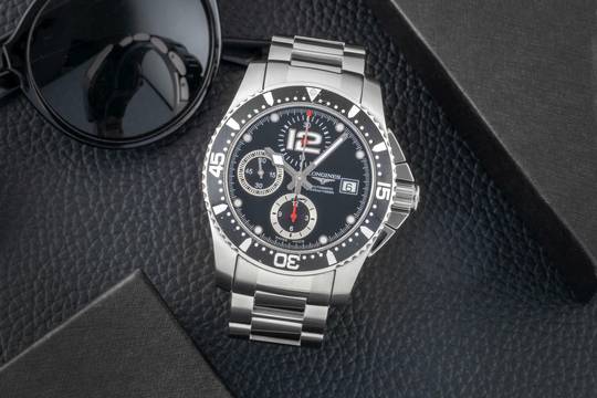  Longines HydroConquest Hydro Conquest Chronograph Automatik Stahl Ref. L3.644.4 Box 
