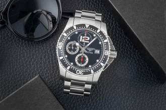  Longines HydroConquest Hydro Conquest Chronograph Automatik Stahl Ref. L3.644.4 Box 