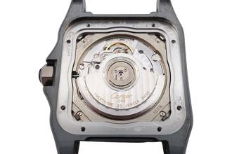 Thumbnail von Cartier Santos 100 Stahl / Titan Automatik Ref. W2020010 Box & Papiere 2017