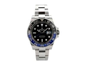  Rolex GMT-Master II Edelstahl Ref. 126710BLNR Oyster 