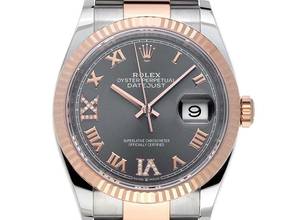  Rolex Datejust 36 Ref.126231 2021 Full Set wie Neu Datejust Diamanten 