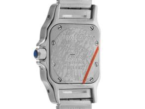 Thumbnail von Cartier Santos Galbée PM Mondphase Ref.119902 1990 Full Set sehr gut Vintage Santos PM kleines Modell Mondphase