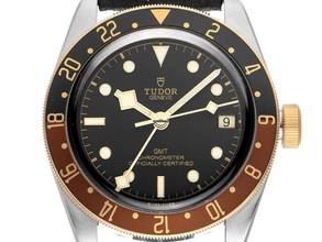 Thumbnail von Tudor Black Bay GMT Heritage Black Bay Ref.M79833MN-0003 2026 Full Set Ungetragen Black Bay GMT Leder Faltschließe