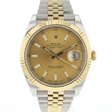  Rolex Datejust 41 Steel/Gold Jubilee Champagne Dial 
