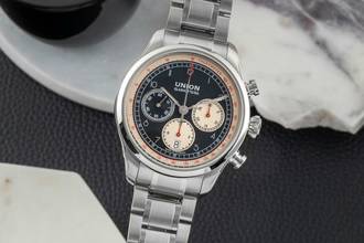  Union Glashütte Belisar Chronograph Stahl Ref. D009.427.16.052.00 B&P 2022 