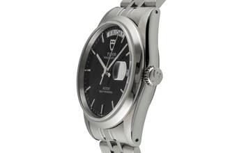 Thumbnail von Tudor Prince Date Day Black Dial Edelstahl Automatik Herren Ref. 76200