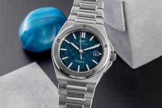 Thumbnail von IWC Ingenieur Automatic 40 Aqua Blue Stahl Automatik Ref. IW328903 Box & Papiere 2024