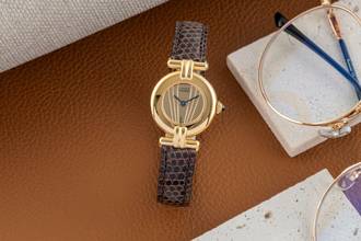 Thumbnail von Cartier Colisée must de Cartier Lady Vermeil 925 Silber Damenuhr Ref. 590002