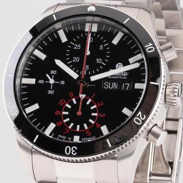  Tutima Grand Flieger Airport Chronograph NEW FULL SET 
