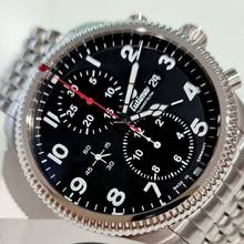  Tutima Grand Classic Flieger Classic Chronograph NEW FULL SET 
