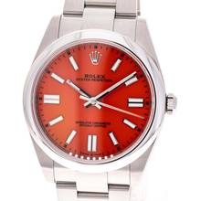 Thumbnail von Rolex Oyster Perpetual 41 Red – 124300 – like NEW – 2020 Full Set