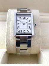 Thumbnail von Cartier Tank Solo Stahl Roman Dial Quartz