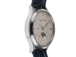 Thumbnail von Jaeger-LeCoultre Master Ultra Thin Moon Ref.Q1258420 2017 Full Set wie Neu Vintage Master Ultra Thin Moon Krokoleder Faltschließe