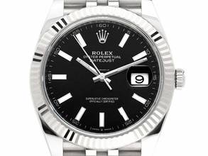 Rolex Datejust 41 Ref.126334 2024 Full Set Ungetragen Datejust Stahl 18kt Weißgold 