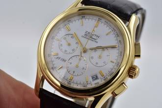 Thumbnail von Zenith El Primero Chronograph 18k Yellow Gold Limited Edition 30.1250.400 77g