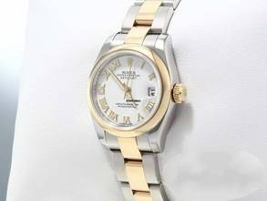 Thumbnail von Rolex Lady-Datejust 179163 Edelstahl Gelbgold 750 2014 Automatik Stahl Stainless Steel 18kt Yellow Gold Jubilé-band Chronometer Oyster White Dial