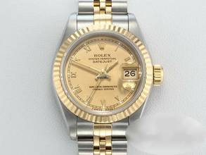 Thumbnail von Rolex Lady-Datejust Edelstahl Gelbgold 750 Automatik Gold Stahl Damen