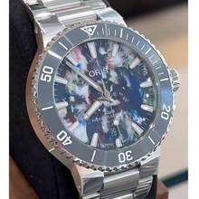  Oris Aquis Date 733 7787 4150-07 8 22 Aquis Date Upcycle 01 04peb NEW FULL SET 