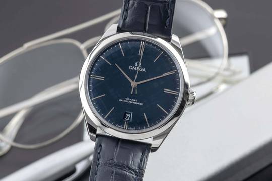  Omega De Ville Trésor Stahl Handaufzug Ref. 435.13.40.21.03.001 