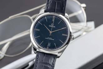  Omega De Ville Trésor Stahl Handaufzug Ref. 435.13.40.21.03.001 