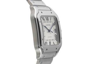 Thumbnail von Cartier Santos de Cartier Stahl Automatik Herrenuhr Ref. WSSA0009
