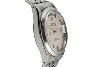 Thumbnail von Tudor Prince Date Day Silver Dial Edelstahl Automatik Herrenuhr Ref. 76200