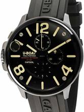 Thumbnail von U-Boat 8111/E Capsoil Chronograph SS Herrenuhr 45mm 10ATM