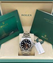  Rolex Explorer II 2025 NEW FULL SET with box&Papers UNWORN Black Dial 