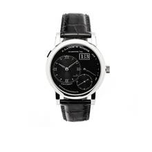 Thumbnail von A. Lange & Söhne Lange 1 Platin Black Dial Darth / Service bei A. Lange & Söhne