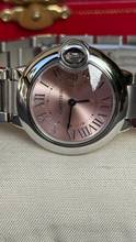 Thumbnail von Cartier Ballon Bleu Pink dial - Fullset / Top condition