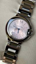 Thumbnail von Cartier Ballon Bleu Pink dial - Fullset / Top condition