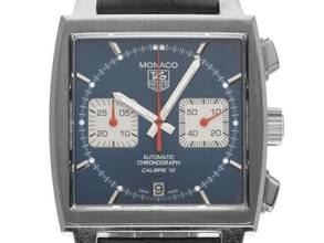 Thumbnail von TAG Heuer Monaco Calibre 12 Ref.CAW2111.FC06183 2012 Full Set wie Neu Vintage Monaco Krokoleder Faltschließe
