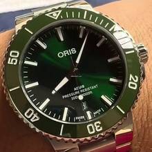 Oris Aquis Date Hulk 41.5mm Verde NEW FULL SET 