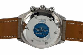 Thumbnail von Breitling Callisto Chronograph Stahl vergoldet Handaufzug Herrenuhr Ref. 80520