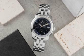  Baume & Mercier Capeland Chronograph Edelstahl Ref. MV045216 B&P 