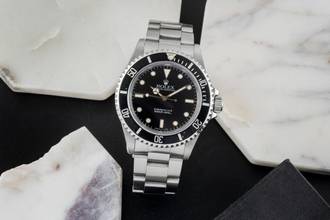 Thumbnail von Rolex Submariner (No Date) Stahl Automatik Herrenuhr Ref. 14060 W-Serie