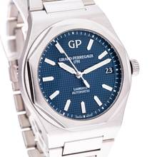 Thumbnail von Girard Perregaux Laureato 42mm Blue – 81010-11-431-11A – like NEW – 08/2022 Full Set