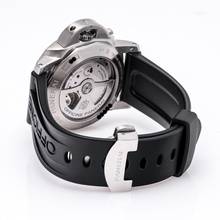 Thumbnail von Panerai Luminor 1950 3 Days GMT Automatic 44 – PAM 00329– like NEW – 12/2011 Full Set