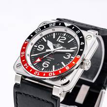 Thumbnail von Bell & Ross BR 03 BR0393 GMT 42mm – BR0393-BL-ST/SCA – like NEW – 10/2025 Full Set