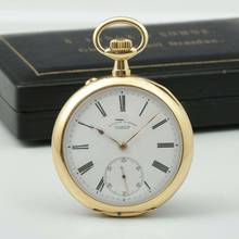 Thumbnail von A. Lange & Söhne Qualität 1A 18k Gold Taschenuhr Retailed by F. Krüssmann y Cia. Rio de Janeiro 1906 Hergestellt für den Südamerikanischen Markt