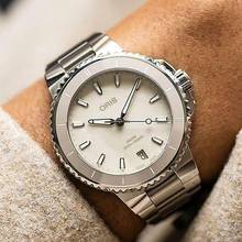  Oris Aquis Date Diamonds NEW FULL SET 