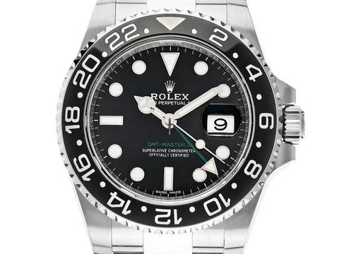  Rolex GMT-Master II Ref.116710LN 2013 LC 100 Full Set wie Neu Vintage GMT Master II 