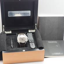 Thumbnail von Panerai Luminor 1950 8 Days Chrono Monopulsante GMT PAM00311 Box+Papiere