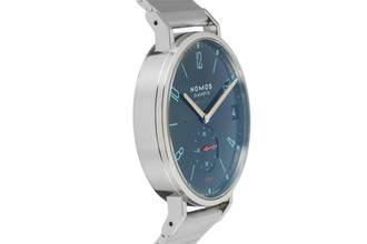 Thumbnail von NOMOS Tangente Sport Stahl Automatik Herrenuhr Ref. 501 Papiere 2020
