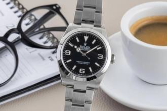  Rolex Explorer 40 Oyster Edelstahl Automatik Herrenuhr Ref. 224270 B&P 2023 