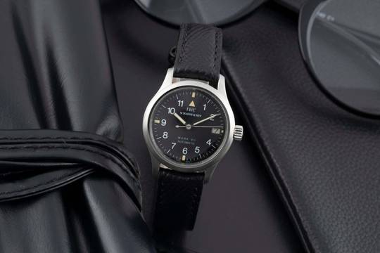  IWC Fliegeruhr Mark XII Lady Black Dial Edelstahl Automatik Damenuhr Ref. IW442101 
