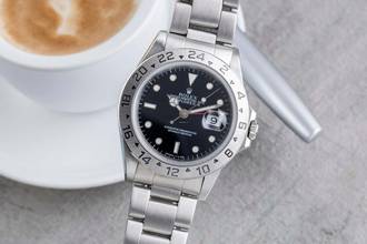  Rolex Explorer II Black Dial Edelstahl Automatik Herrenuhr Ref. 16570 W-Serie 