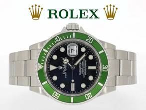  Rolex Submariner Date Kermit - Flat4 - F Serie - MK1 - Full Set 